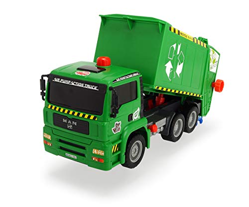 Dickie Camión de Basura, Color Verde (3805000)