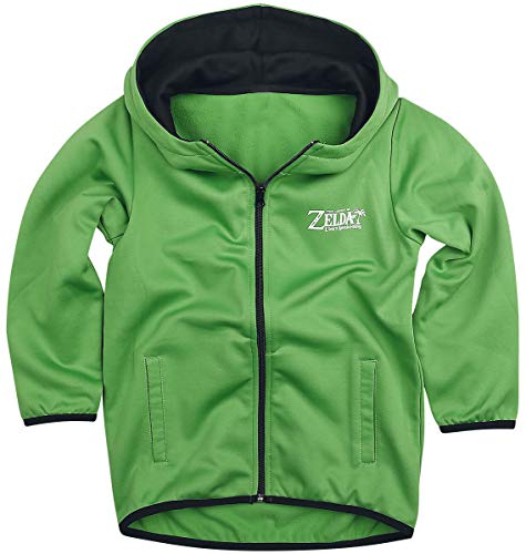 Difuzed Zelda Link 's Awakening Teq - Sudadera con Capucha para niños Verde Verde 146 cm/152 cm