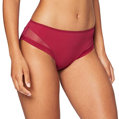 Dim Slip Generous Ropa Interior, Barniz Rojo, L para Mujer