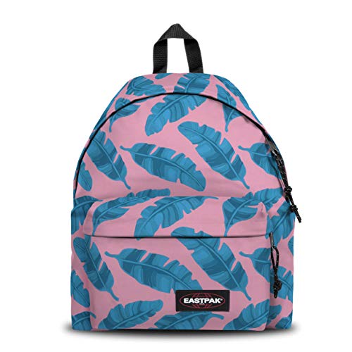 EASTPAK Padded Pak'r Mochila, 40 cm, 24 L, Rosado (Brize Leaves Pink)