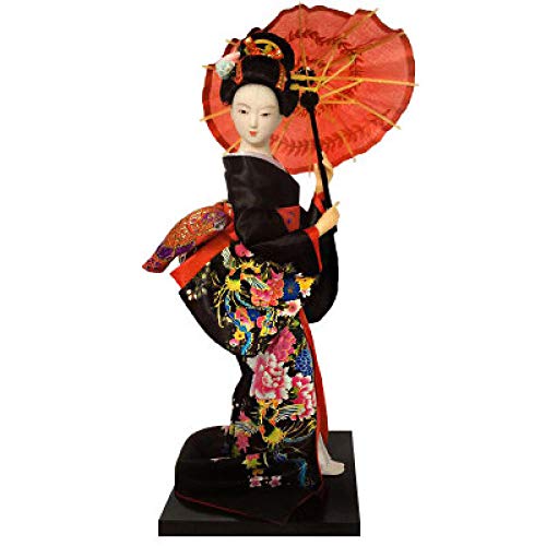 Estatuilla De Resina De 25 Cm, Muñecas Geishas Japonesas Étnicas, Muñecas Kimono, Colección De Belle Girl Lady, Decoración del Hogar, Figuritas En Miniatura