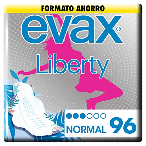 Evax Liberty Normal, Alas x 96 Unidades Una Compresa Que No Notarás