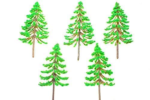 first-us Modelismo Modellbaum Modellbäume Paisaje Bosque Arbustos Busch Cedro Árbol Árboles H0 N Maqueta de Tren Hobby Ferroviario Conjunto Landschaftsgestaltung Juguete Accesorio Nuevo