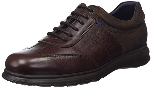 Fluchos Blazer, Zapatos de Cordones Derby Hombre, Marrón (Salvate Kansas Brandy Café Brandy), 44 EU