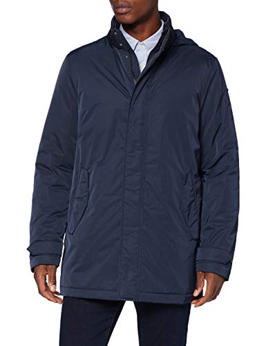 Geox M SESTRIERE Parka, Azul Oscuro, 48 para Hombre