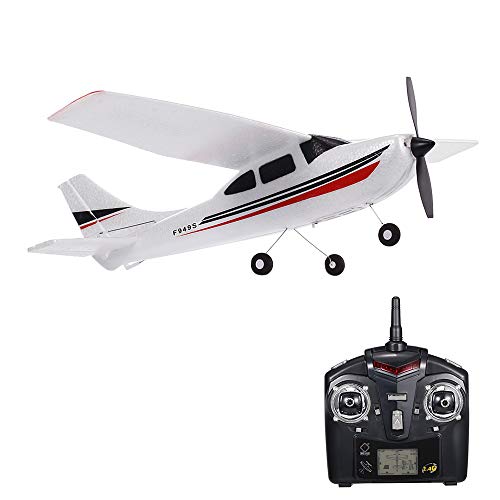 GoolRC F949S Avión RC Wltoys Aeronave Airplane 2.4G Plane RC Aeronave Aircraft 3CH Remote Control EPP Airplane Miniature Model Plane Juguete Interior al Aire Libre 1 Batteries