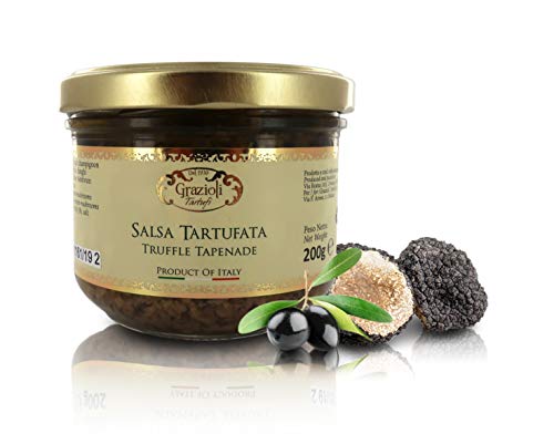 Grazioli Tartufi Salsa trufada con: Boletus, champiñones, trufa y anchoas - 200gr