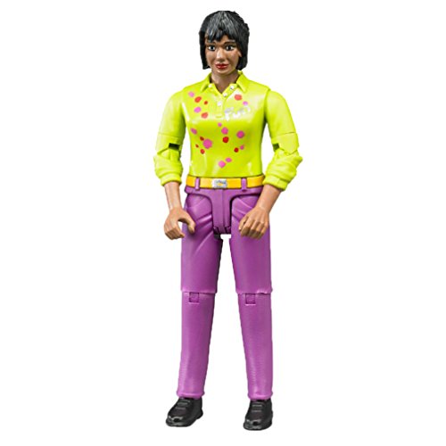 Hermano 60403 - Mujer bworld con el Tipo de Piel Mediano y Pantalones púrpura - Minifigure