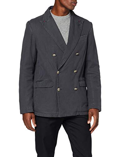 HKT by Hackett Hkt Gmd Strch Twill Db Chaqueta de Traje, (Navy 595), 48 (Talla del Fabricante: 46/Regular) para Hombre