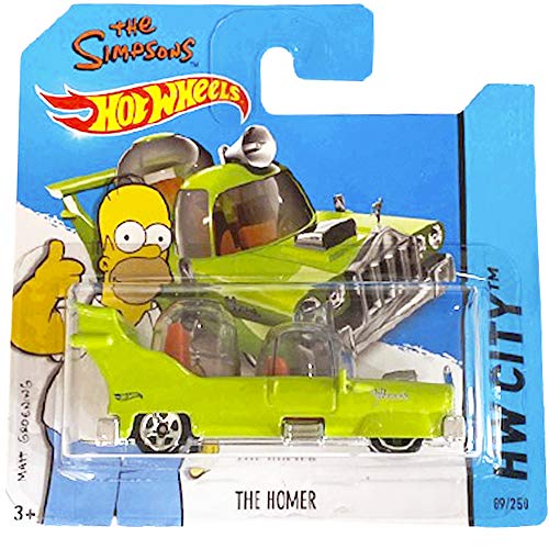 Hot Wheels The Homer The Simpsons HW City 2014 (89/250) Short Card