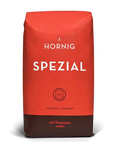 J. Hornig café en grano de tueste natural, Speciale, 500g, arrostito e confezionato in Austria