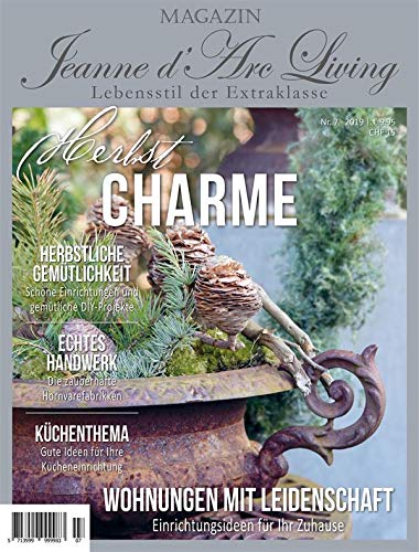 Jeanne d´Arc living *Revista de octubre de 2019*Revista JDL Zeitung Herbst Charme*Revista de la vivienda*Decoración*Recetas DIY Edición