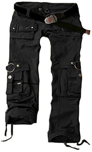 Juicy Trendz Mujeres Pantalones Ejército Militar Señoras Casual Carga Pantalones