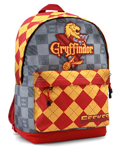 KARACTERMANIA Harry Potter Quidditch Gryffindor Mochila tipo casual, 44 cm, 23 litros, Rojo