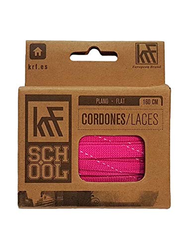 KRF The New Urban Concept Des Krf Acc Pat Cordones Plano 230Cm Patinaje, Adultos Unisex, Rosa (Fucsia)