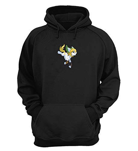 Legend of Zelda Link On Little Pony Funny Mix_Kk016166 Hoodies Capucha Suéter Sweatshirt Gift Unisex Sport Leisure 100% Cotton Christmas - Large - Black