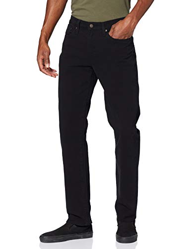 Levi's 514 Vaqueros Straight, Mineral Black Bi Stretch WT B, 38W / 32L para Hombre