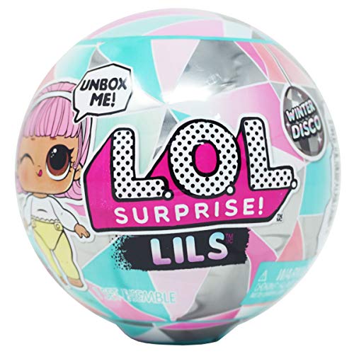 LOL Surprise Lils Winter Disco Serie, Muñeco, 5 sorpresas