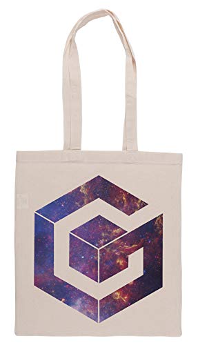 Luxogo Galaxia Cubo Bolsa De Compras Groceries Beige Shopping Bag