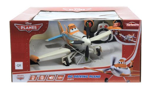 Majorette Planes - Rodante Dusty, avión radiocontrol, Multicolor 3089803