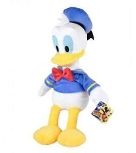 Mickey Mouse-760014113 by Play Peluche Donald Oficial Disney Soft 40cm, Color Azul/Amarillo/Blanco, 30 Cm Sentado Y 40 Cm De Pie (8425611341137)