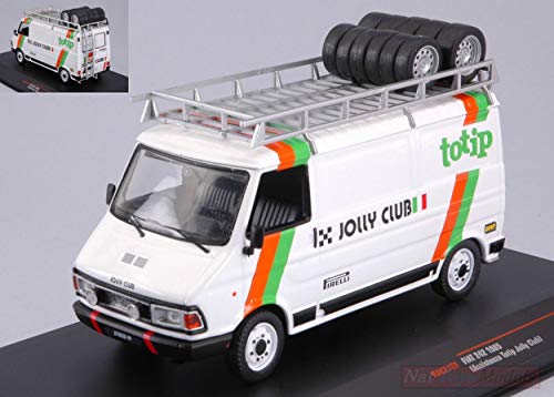 NEW IXO Model RAC279X FIAT 242 1985 Assistance TOTIP Jolly Club 1:43 Die Cast Model