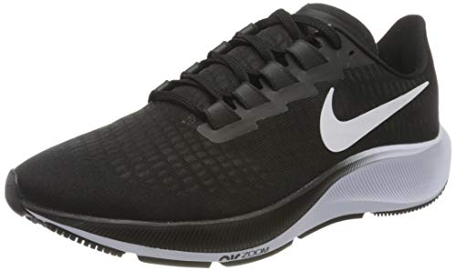 Nike Air Zoom Pegasus 37, Zapatillas para Correr Mujer, Negro/Blanco, 40 EU