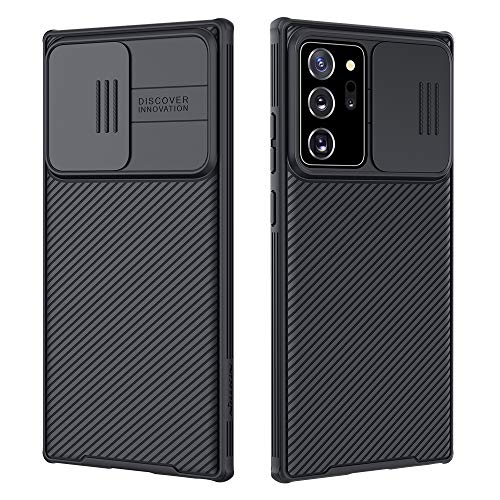 NILLKIN Funda Samsung Note 20 Ultra, [Protección de la cámara] Estuche híbrido Parachoques Premium no voluminoso Delgado Funda rígida para PC para Samsung Note 20 Ultra.