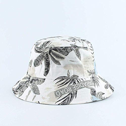 NIUASH Gorro de Pescador Panamá Bucket Sombreros Hombres Mujeres Verano Transpirable Bucket Cap Impresión Algodón Sombrero Hip Hop Sombrero Sombrero de Pescador N ° 3-N ° 5