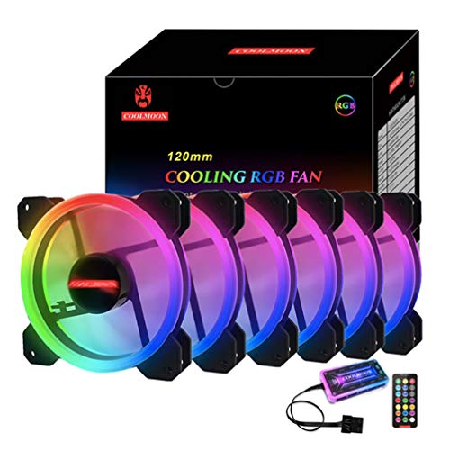 Non Branded Ventilador de la computadora Caja de PC RGB Ventilador de refrigeración