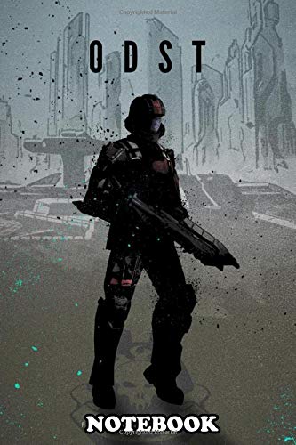 Notebook: Odst Legends Of Gaming , Journal for Writing, College Ruled Size 6" x 9", 110 Pages
