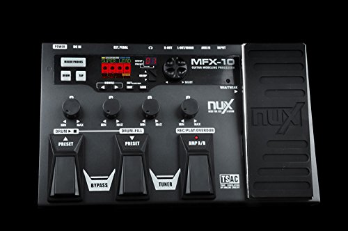 Nux Mfx-10 - Pedal digital para guitarra
