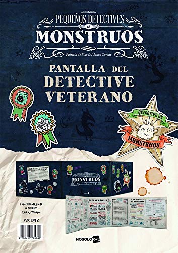 Pantalla del Detective veterano (Pequeños Detectives de Monstruos)