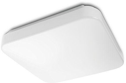 Philips MyLiving MAUVE plafón cuadrado LED luz blanca fría 4000K, 17W