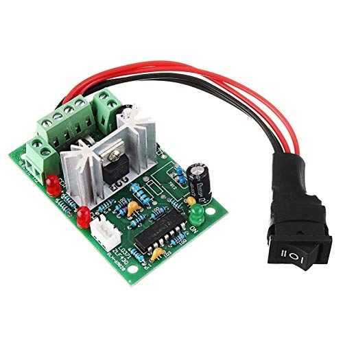 PIKA PIKA QIO Gobernador de Motor 24V 12V 6V PWM DC Motor Governor Regulador electrónico de Velocidad Continua Regulador del Motor sin escobillas Interruptor inversor CW CCW