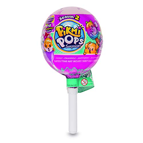 Pikmi Pops Serie 2 - Piruleta 2 Peluches Perfumados Coleccionable con Sorpresas, Multicolor (Giochi Preziosi PKM07001)