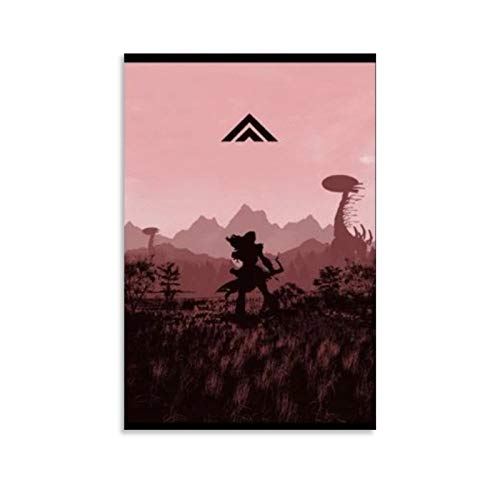 Póster de Horizon Zero Dawn Aloy HD en lienzo con impresión moderna de la decoración del dormitorio de la familia 30 x 45 cm