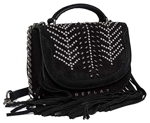 REPLAY ReplayFw3951.000.a3154MujerBolso de manoNegro (Black) 5x14x19 centimeters (B x H x T)