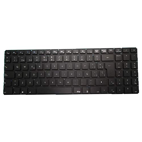 RTDpart Teclado portátil para Purism Librem 15 V1 15 VER1 Versión 1 Español SP Negro sin Marco Nuevo