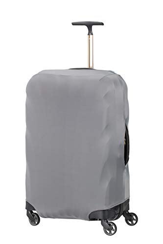 Samsonite Global Travel Accessories - Funda para Maleta en Lycra, M, Gris (Anthracite)