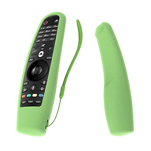 SIKAI CASE Glow in Dark - Funda Protectora de TV Mando a Distancia Soft Carcasa a Prueba de Golpes Resistente a Golpes Compatible con LG AN-MR650A AN-MR18BA MR600 AN-MR650 AN-MR19BA Remoto Verde