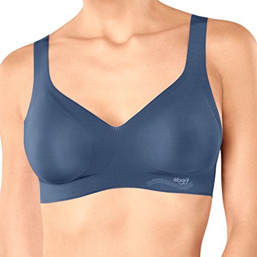 Sloggi Sloggi Zero Feel Bralette X, Sujetador Deportivo Mujer, Azul (Cloudy Blue 00xx), M