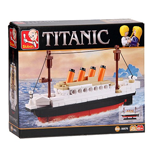 Sluban 0576. Juego de construccion. Barco Titanic. 194 piezas