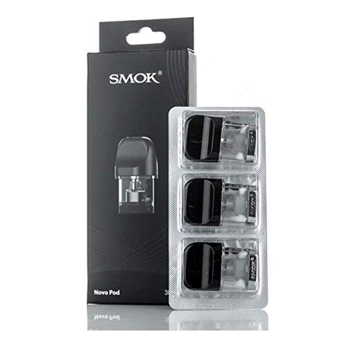 SMOK Novo Kit Sustitución de Cartuchos de Vape 2ml Recargable Vacio 1.2ohm Cartucho de Pods de Recarga