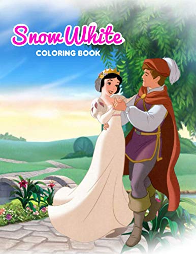 Snow White Coloring Book: Jumbo Coloring Books For Kids And Adults With High Quality Images Based On Favorite Movies