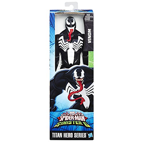 Spider-Man Ultimate vs.los Seis Siniestros:De la Serie de Figuras Titan Hero: Veneno.