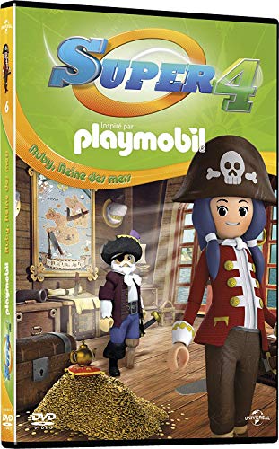 Super 4 (inspiré par Playmobil) - 6 - Ruby, Reine des mers [Italia] [DVD]