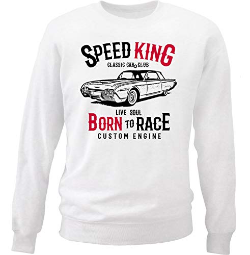 Teesandengines Ford Thunderbird 1961 Speed King Sudadera Size Xxlarge