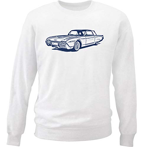 Teesandengines Ford Thunderbird 1961 Sudadera Size Medium