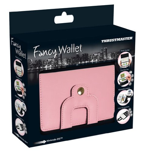 Thrustmaster Fancy Wallet Pink für DSi/DSLite, Rosa, Cuero